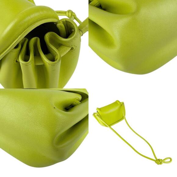 BOTTEGA VENETA Yellow Leather Shoulder Bag - Picture 4 of 5